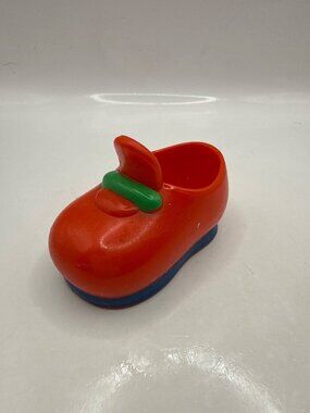 Vintage 1999 Caillou Doll Replacement Shoe Red Plastic Irwin Toy Cinar Parts